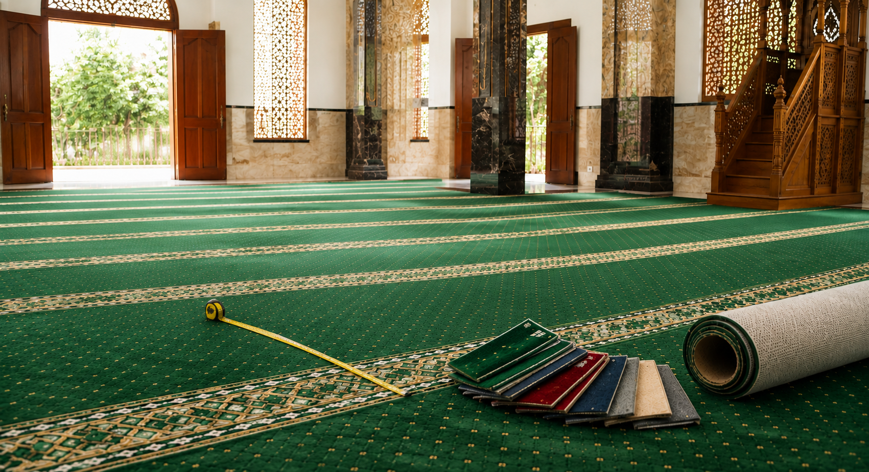 harga karpet masjid per meter — Turkistan Carpets