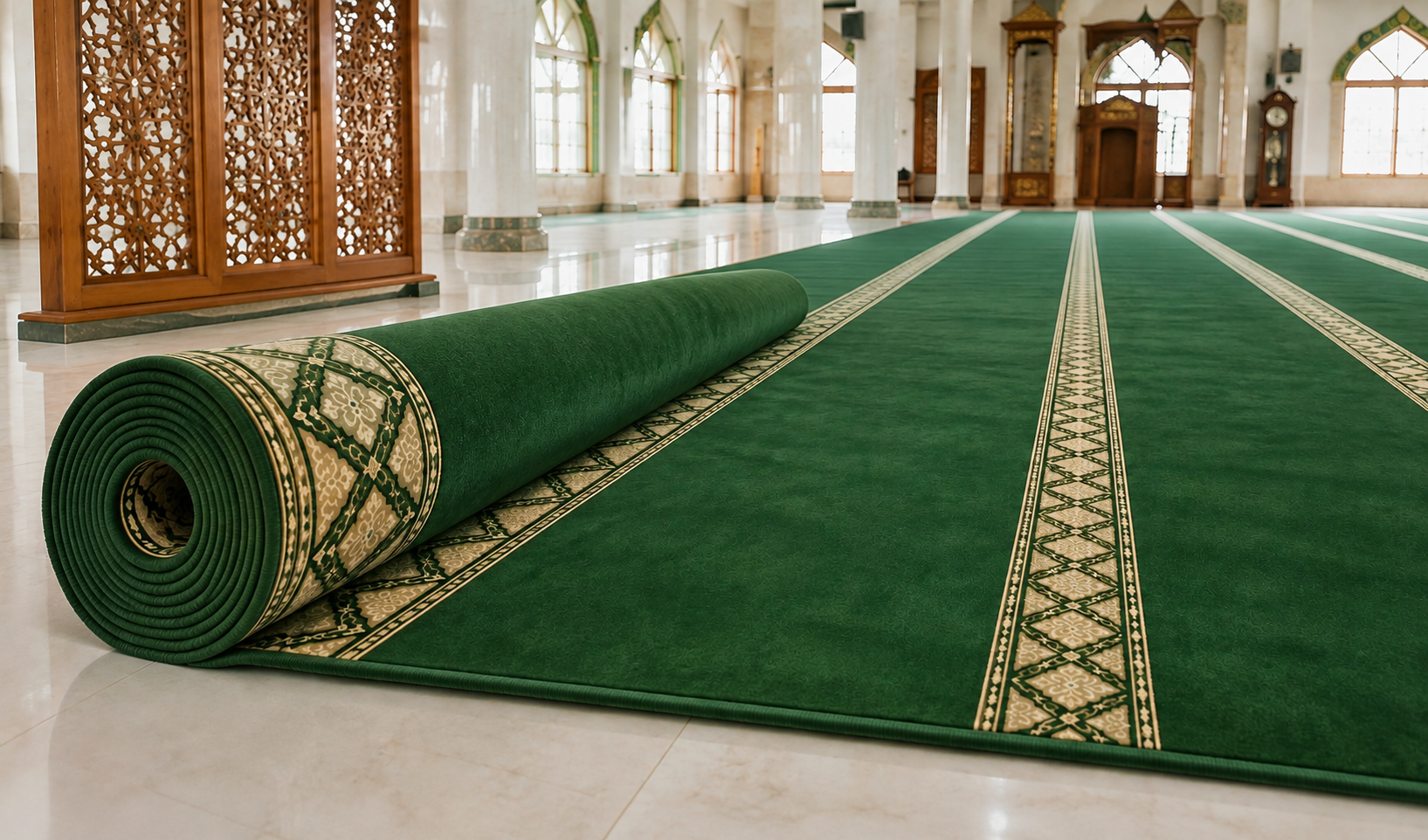 lebar karpet masjid — Turkistan Carpets