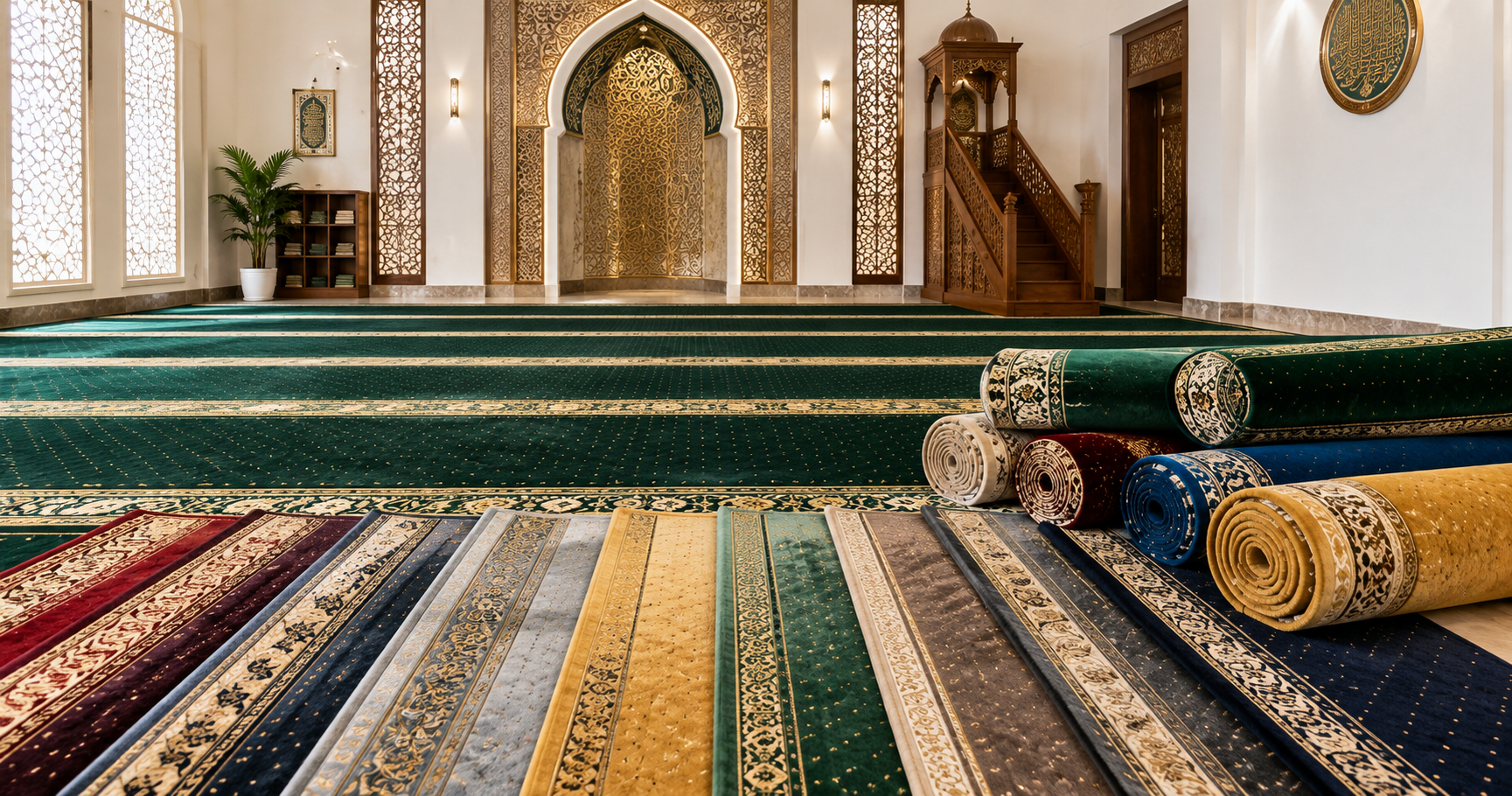 warna karpet masjid — Turkistan Carpets