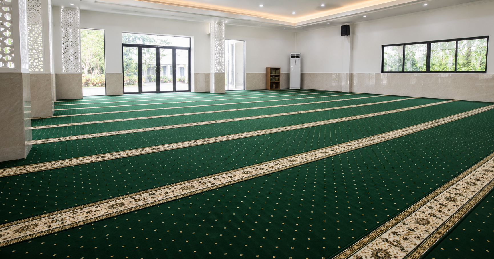 karpet masjid ruang serbaguna — Turkistan Carpets