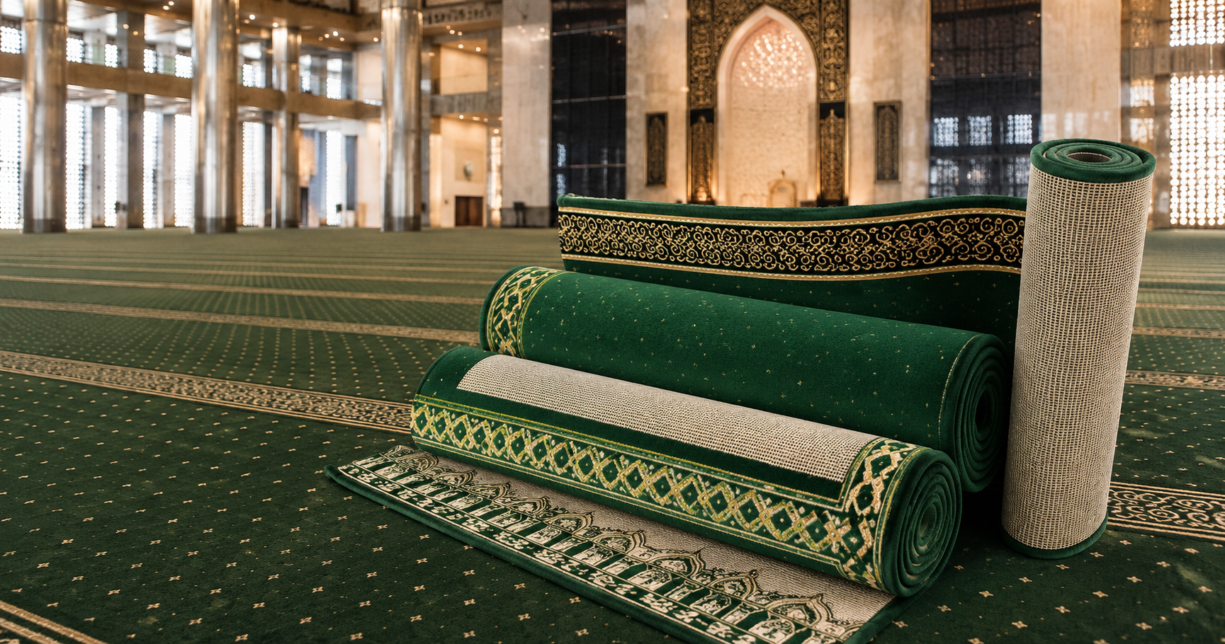 karpet masjid istiqlal almira medeena kingdom — Turkistan Carpets