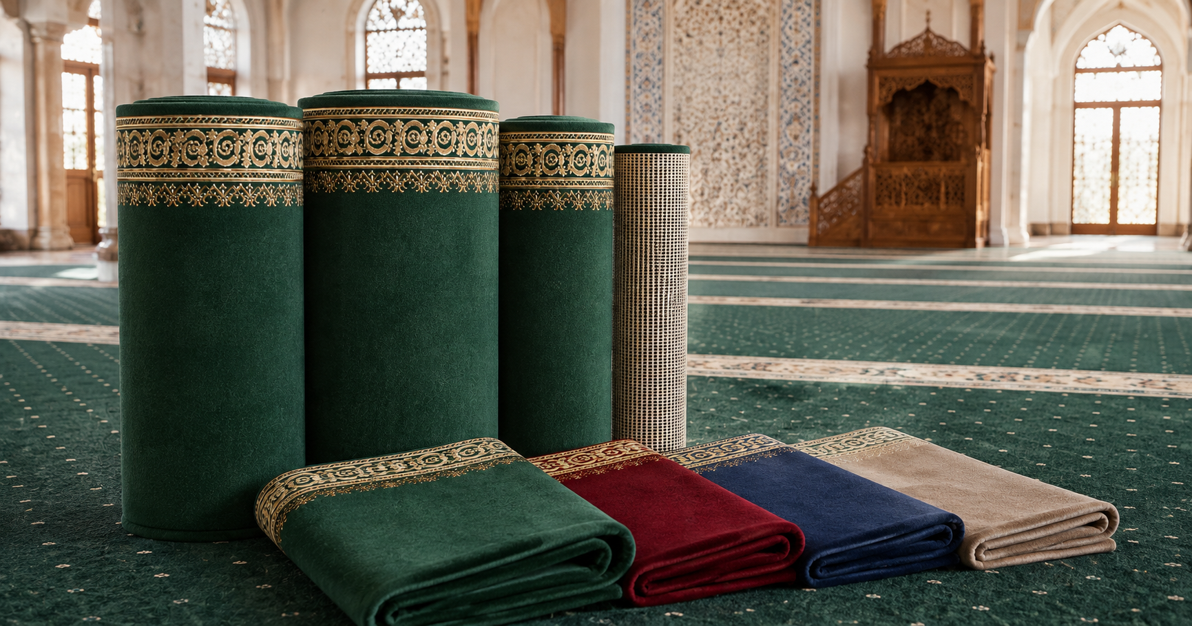 harga karpet masjid kingdom — Turkistan Carpets