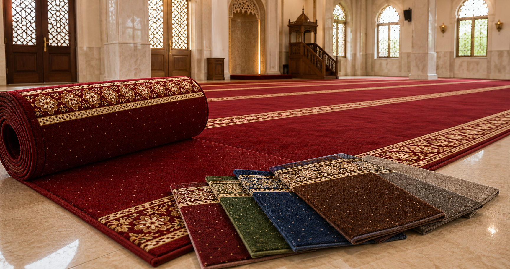 supplier karpet masjid bekasi — Turkistan Carpets