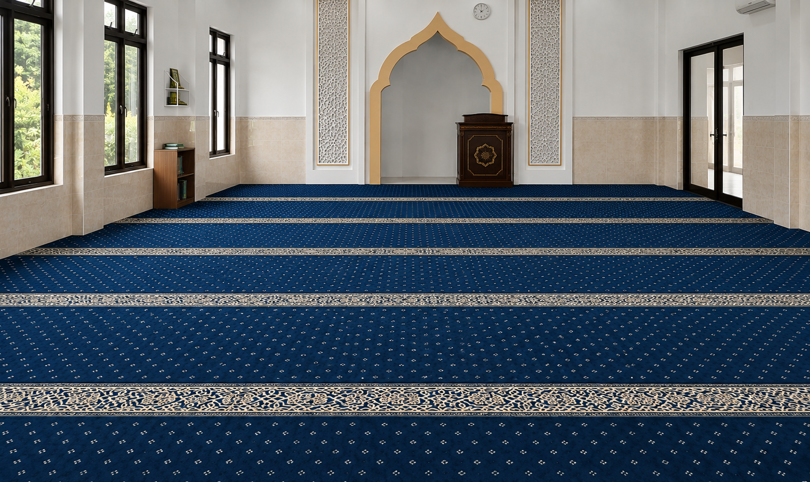 karpet masjid untuk sekolah — Turkistan Carpets