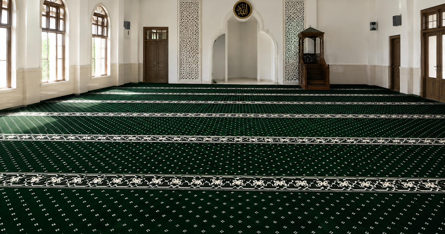 karpet masjid untuk pesantren — Turkistan Carpets