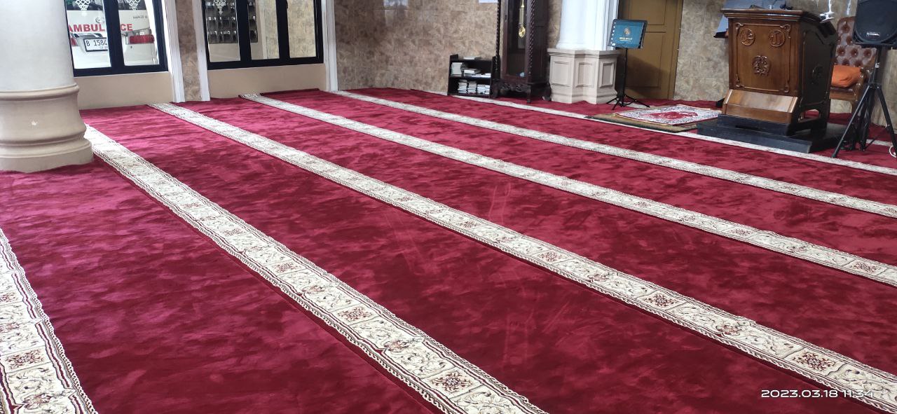 karpet masjid ruang serbaguna — Turkistan Carpets